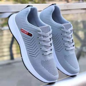 Men'S 2024 Simple Casual Canvas For Men - Outdoor Fashion Shoes - Grey